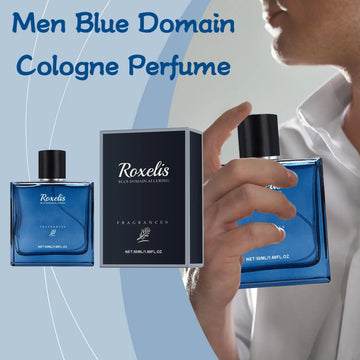 Roxelis Men’s Cologne – Long-Lasting Blue Domain Fragrance