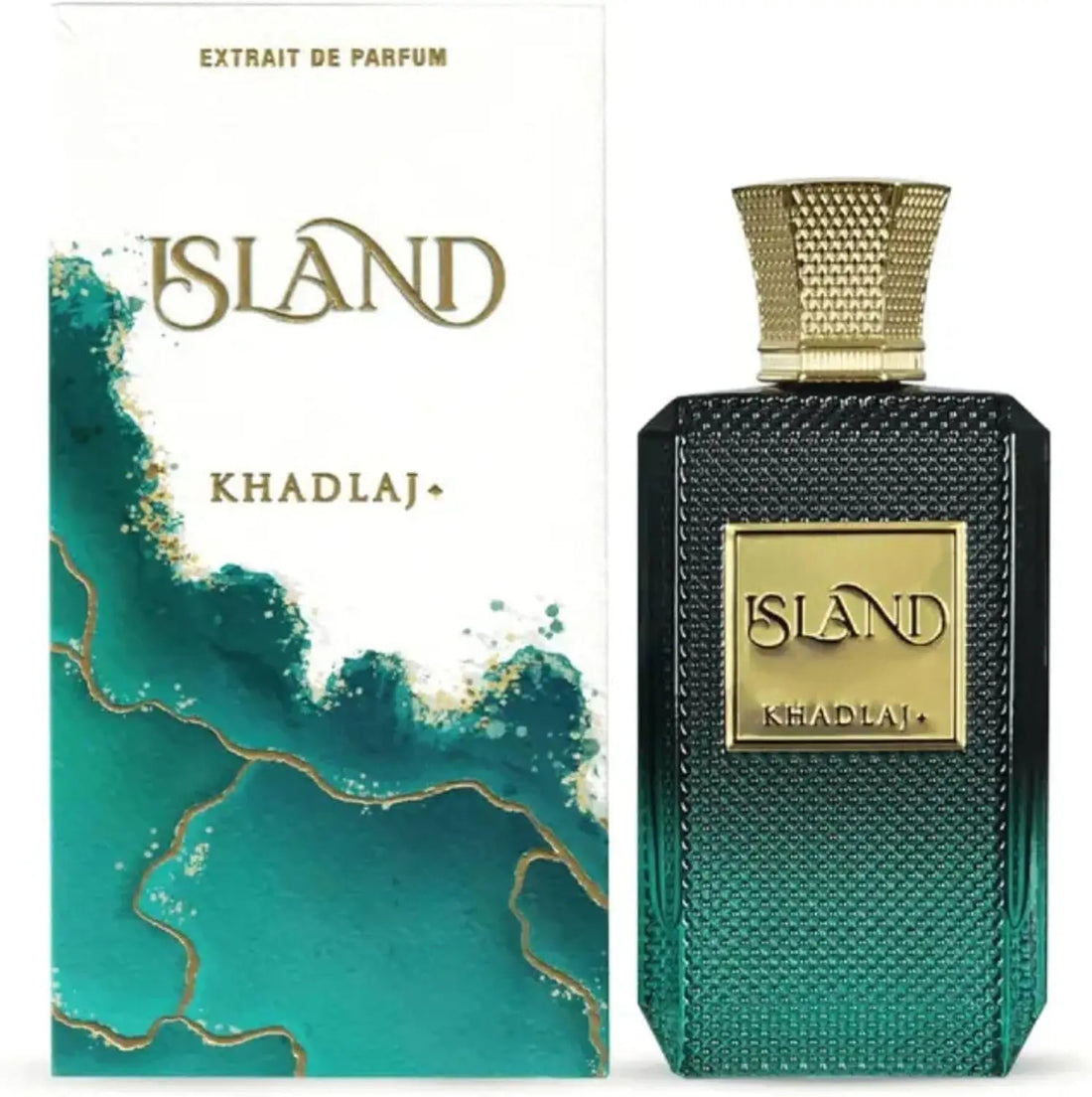 Khadlaj Island Unisex Extrait De Parfum Spray 3.4 Oz bottle front view