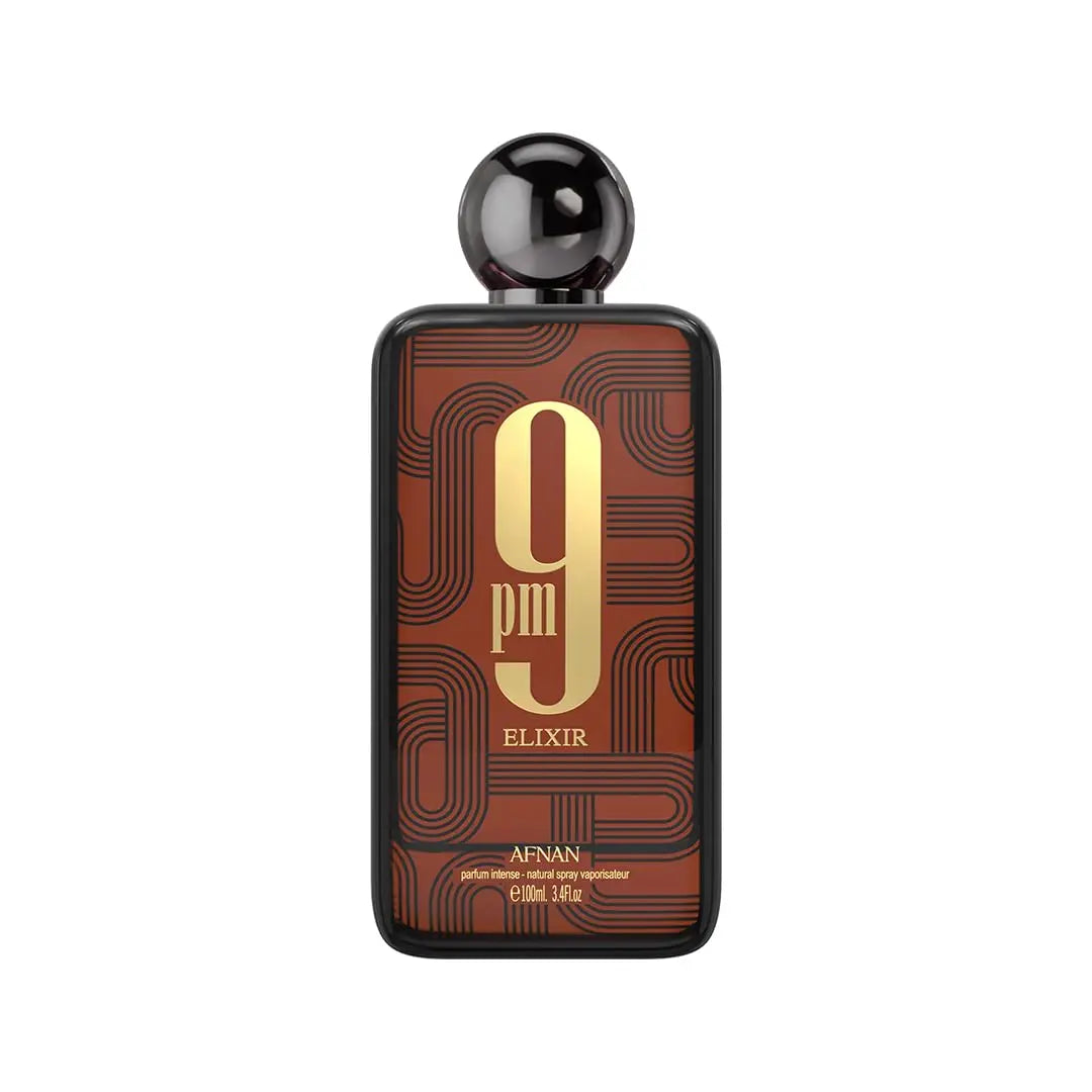 Afnan 9 PM Elixir Unisex Extrait de Parfum 3.4 Fl. Oz unisex fragrance