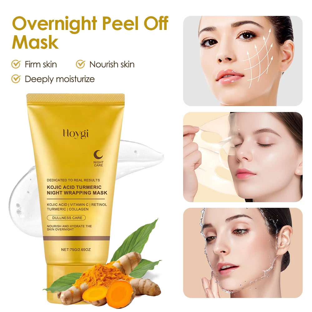 Collagen Overnight Peel Off Face Mask 2pcs packaging