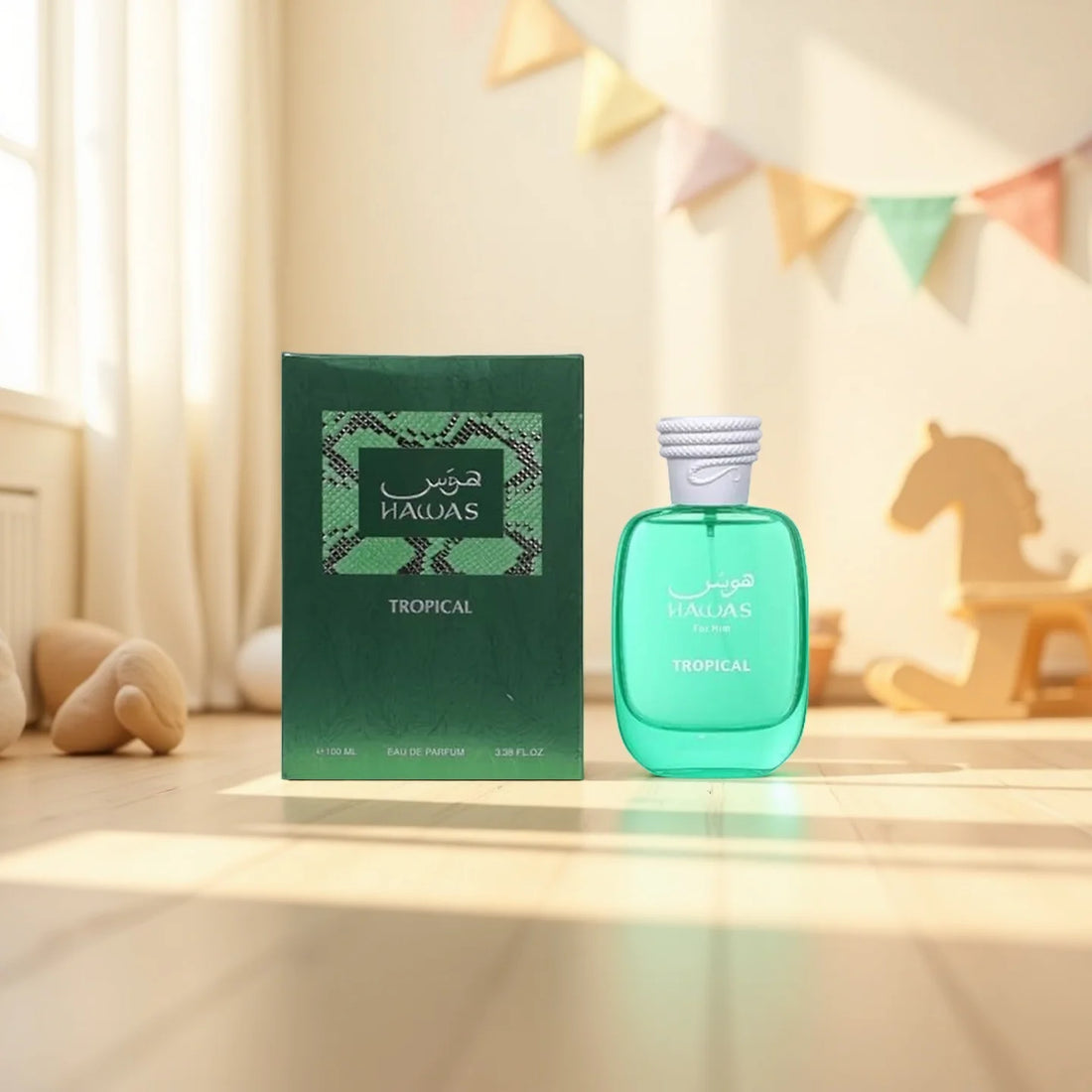 RASASI Hawas Tropical Eau De Parfum 100ml bottle front view