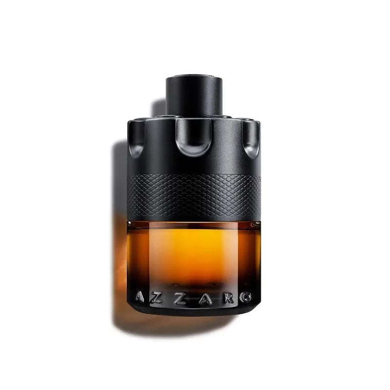 Azzaro The Most Wanted Parfum bottle showcasing its bold and seductive design, perfect for men's fragrance enthusiasts.